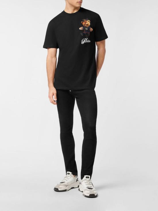 26SS 필립 플레인 반팔 티셔츠 FAECMTK8424PJY002N 02 Black - PHILIPP PLEIN