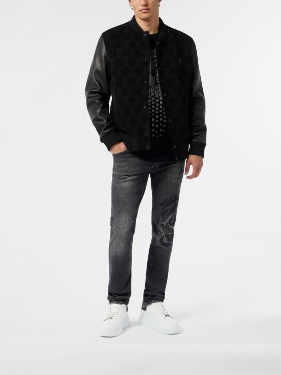 26SS 필립 플레인 자켓 SAFCMRB2961PLE131N 02 Black - PHILIPP PLEIN