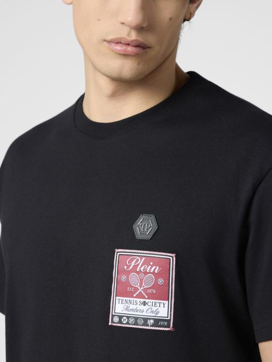 26SS 필립 플레인 반팔 티셔츠 PAFCMTK9065PJY002N 02 Black - PHILIPP PLEIN
