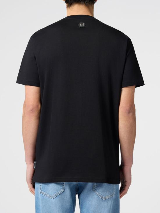 26SS 필립 플레인 반팔 티셔츠 PAFCMTK9054PJY002N 02 Black - PHILIPP PLEIN