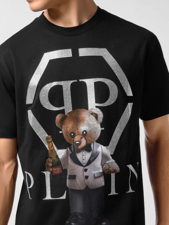 26SS 필립 플레인 반팔 티셔츠 FAECMTK8423PJY002N 02 Black - PHILIPP PLEIN