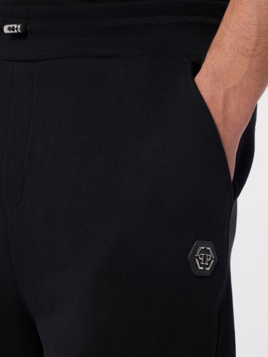 26SS 필립 플레인 숏팬츠 SAFCMJT2751PTE180N 02 Black - PHILIPP PLEIN