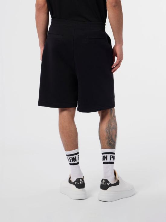 26SS 필립 플레인 숏팬츠 SAFCMJT2751PTE180N 02 Black - PHILIPP PLEIN