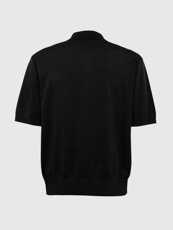 26SS 라니우스 폴로 티셔츠 S6LAMAKP015 110 Black - LANEUS