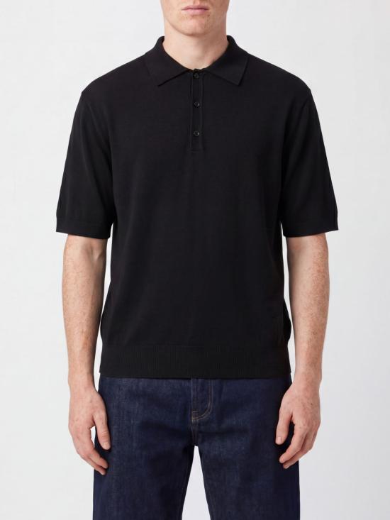 26SS 라니우스 폴로 티셔츠 S6LAMAKP015 110 Black