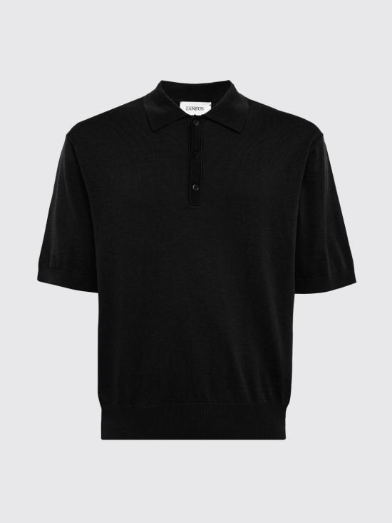 26SS 라니우스 폴로 티셔츠 S6LAMAKP015 110 Black - LANEUS
