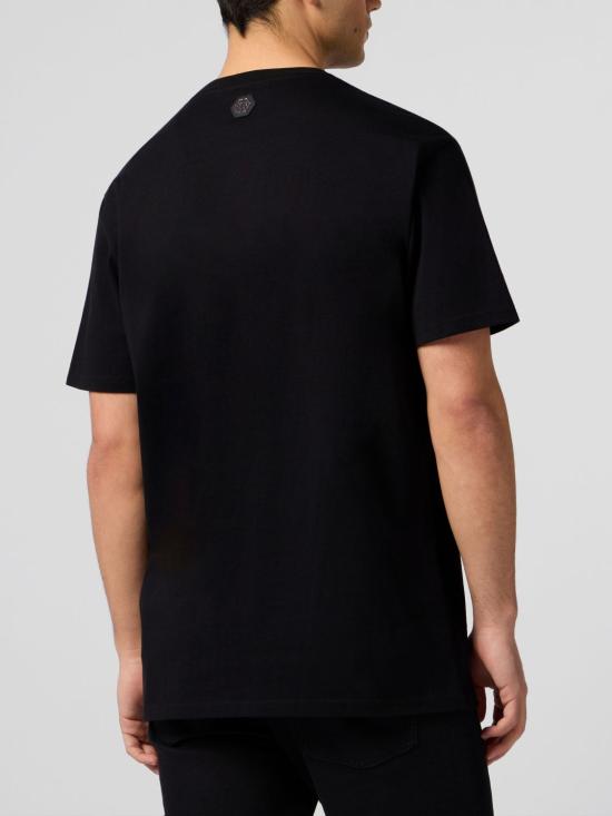 26SS 필립 플레인 반팔 티셔츠 SAFCMTK8863PJY002N 02 Black - PHILIPP PLEIN
