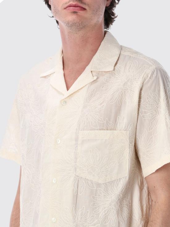 26SS 포르투기스플란넬 반팔 셔츠 DUKE White - PORTUGUESE FLANNEL