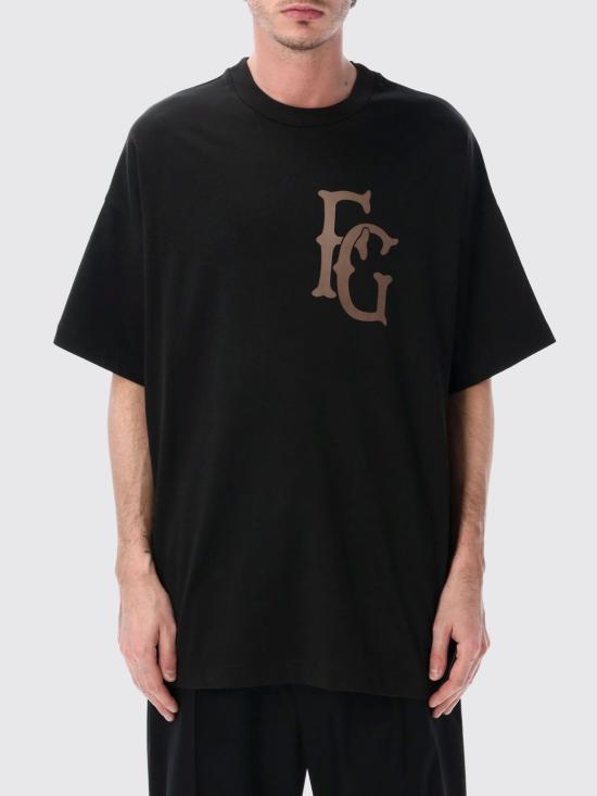 26SS 피어오브갓 코튼 레이온 43 티셔츠 FG9M109928CRY 001 Black