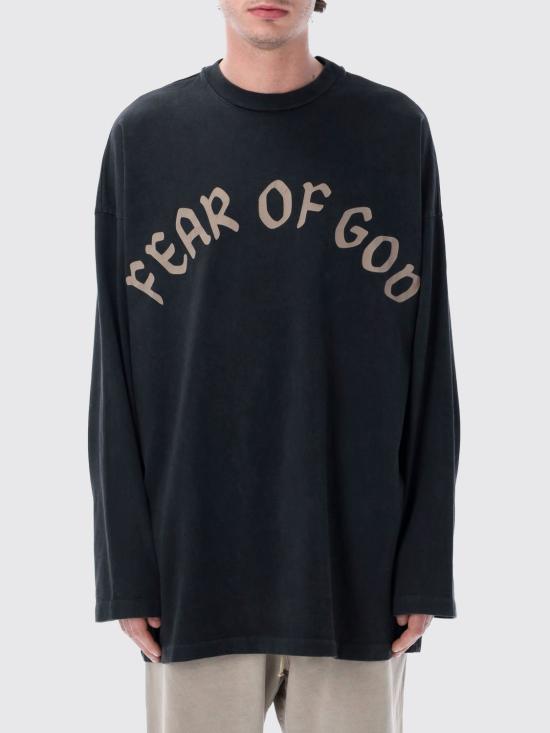 26SS 피어오브갓 긴팔 티셔츠 FG9M109955HWJ 001 Black