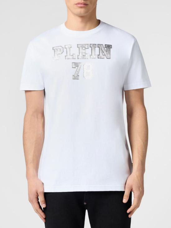26SS 필립 플레인 반팔 티셔츠 PAFCMTK8988PJY002N 01 White