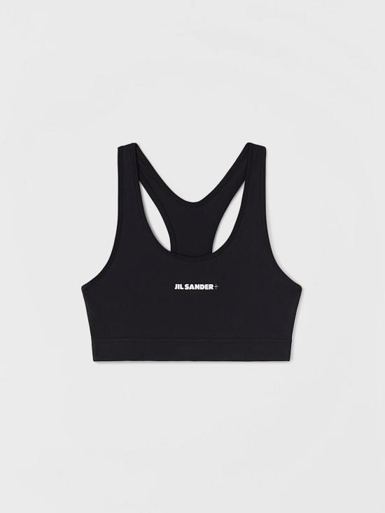 26SS 질샌더 트레이닝 티셔츠 J40NC0002J20031 001 Black - JIL SANDER