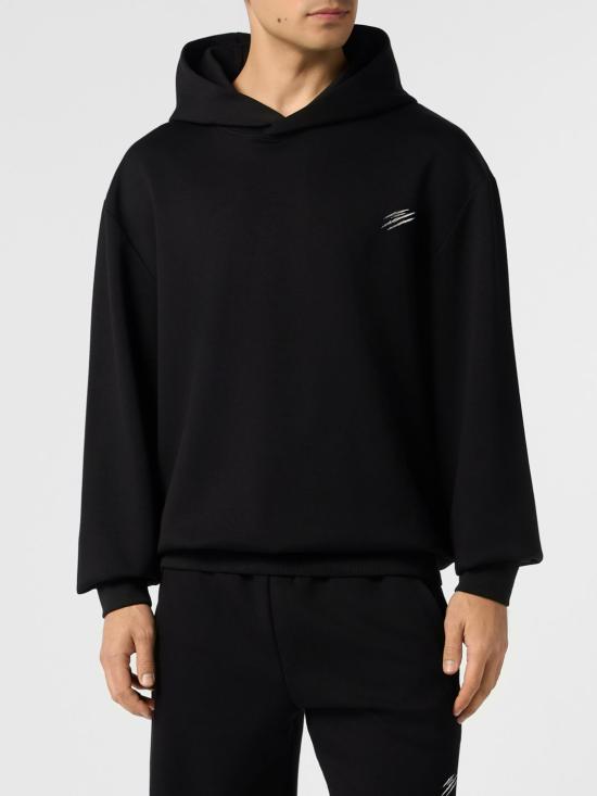 26SS 플레인스포츠 후드 티셔츠 PAFCMJB3975STE003N 02 Black