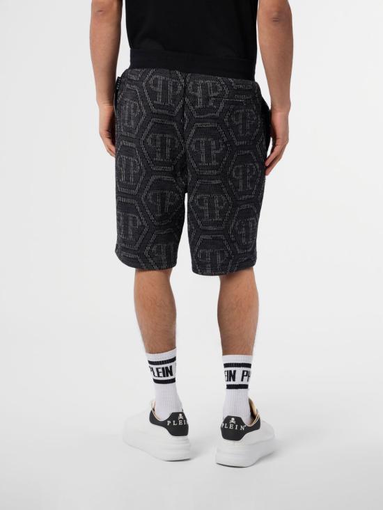 26SS 필립 플레인 숏팬츠 SAFCMJT2767PTE021N 02 Black - PHILIPP PLEIN