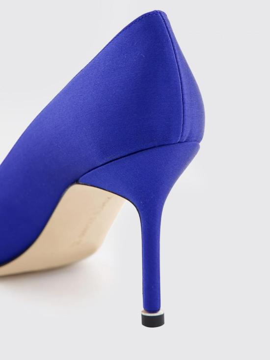 26SS 마놀로 블라닉 힐/펌프스 9XX06630063 4326 Blue - MANOLO BLAHNIK
