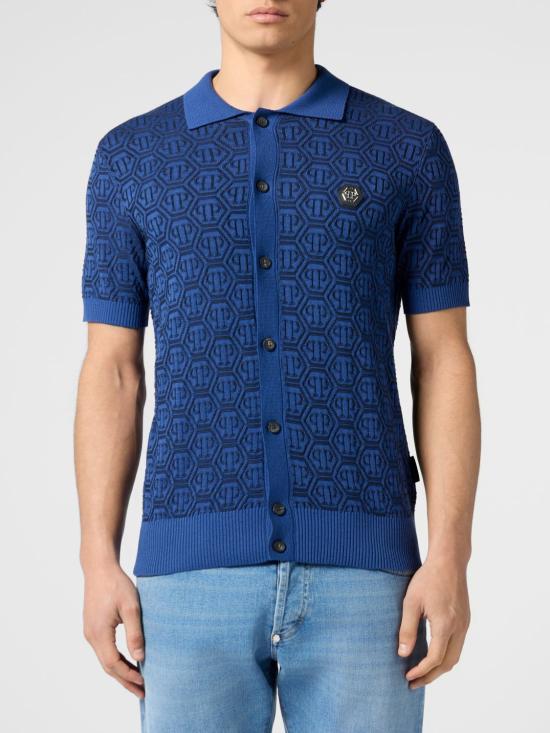 26SS 필립 플레인 스웨터 SAFCMKK0313PTE076N 24 Navy