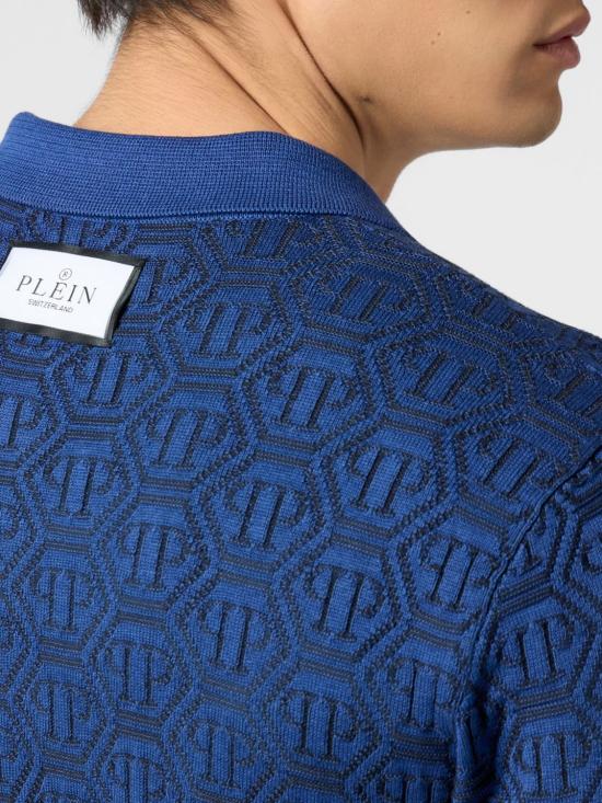 26SS 필립 플레인 스웨터 SAFCMKK0313PTE076N 24 Navy - PHILIPP PLEIN