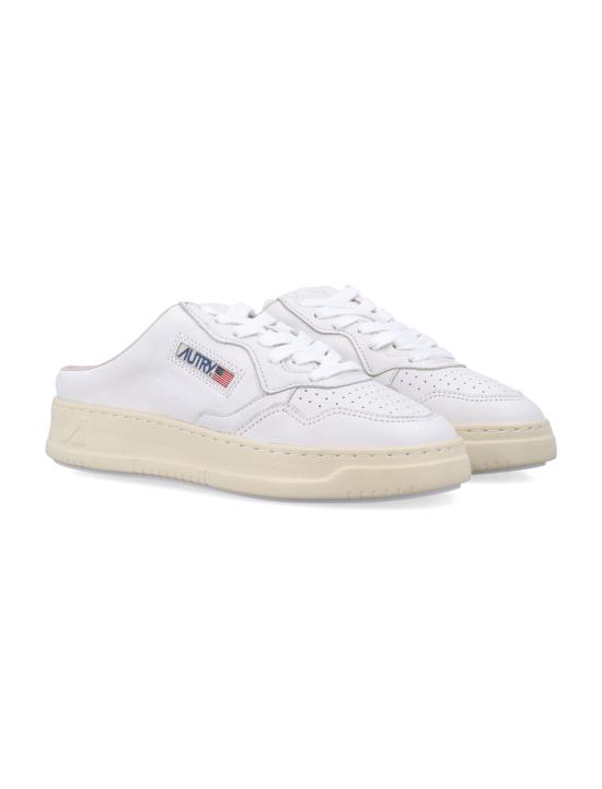 26SS 오트리 메달리스트 시어링 뮬 스니커즈 MULWGG04 GOAT GOAT Bianco - AUTRY