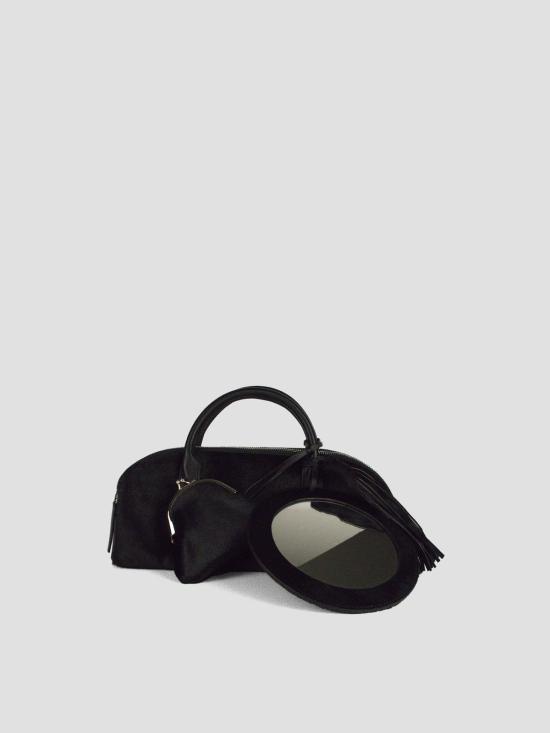 26SS FIDAN NOVRUZOVA 토트백 ELZBBKPNY BLACK