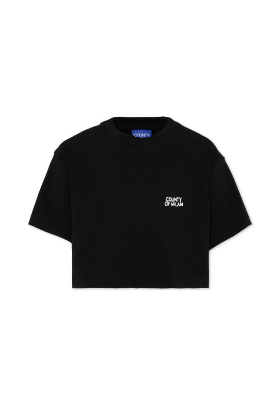 25FW [키즈] 컨트리 오브 밀란 티셔츠 F5CMJGTH021 110 BLACK