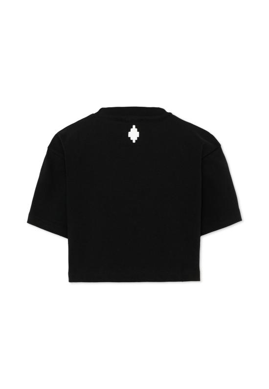 25FW [키즈] 컨트리 오브 밀란 티셔츠 F5CMJGTH021 110 BLACK - COUNTY OF MILAN