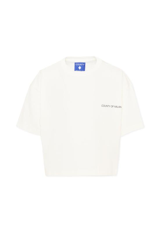 25FW [키즈] 컨트리 오브 밀란 티셔츠 F5CMJGTH021 002 IVORY