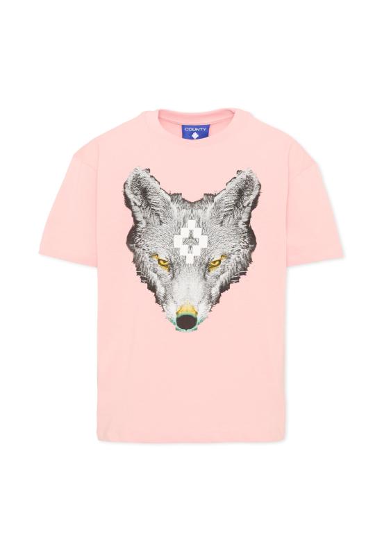 25FW [키즈] 컨트리 오브 밀란 티셔츠 F5CMJGTH089 BW008 PINK