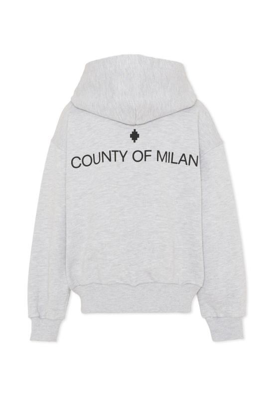 25FW [주니어] 컨트리 오브 밀란 티셔츠 F5CMJGZH083 101 GREY - COUNTY OF MILAN