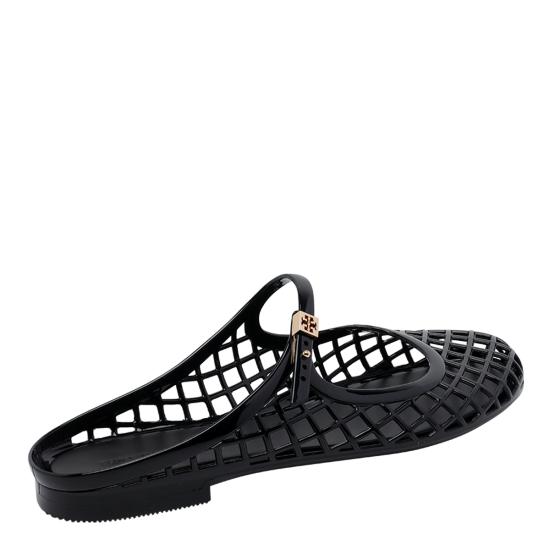 26FW 토리버치 멜로우 메리 제인 젤리 뮬 163189 013 Black - TORY BURCH