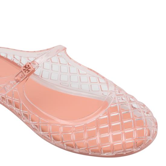 26FW 토리버치 멜로우 메리 제인 젤리 뮬 163189 674 Pink - TORY BURCH