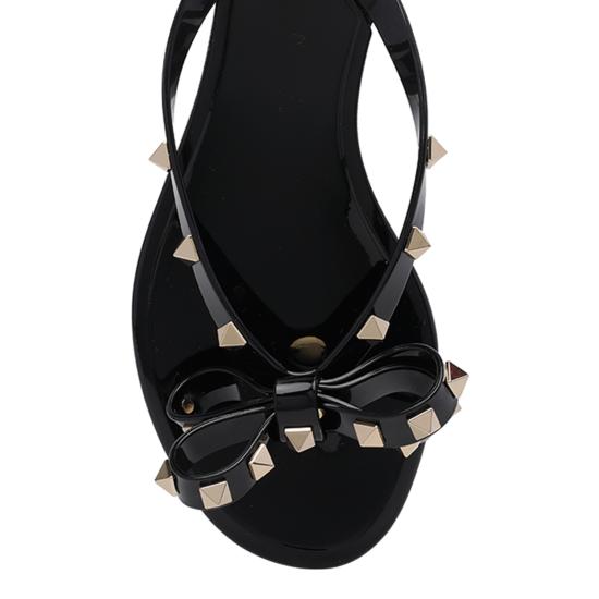 26FW 발렌티노 가라바니 뮬/슬리퍼 S0552PVS 0NO Black - VALENTINO GARAVANI