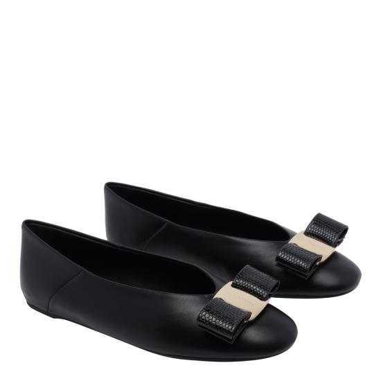26FW 살바토레 페라가모 플랫 슈즈 782883 01K221NERO BLACK - SALVATORE FERRAGAMO