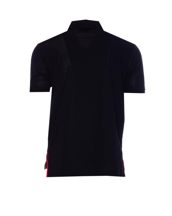 26FW 톰브라운 피케 포켓 폴로 티셔츠 MJP022A 01455415 Blue - THOM BROWNE
