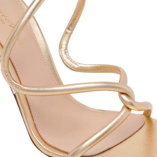 26FW 지안비토로시 샌들 G32533 15RIC NIGMETR Gold - GIANVITO ROSSI
