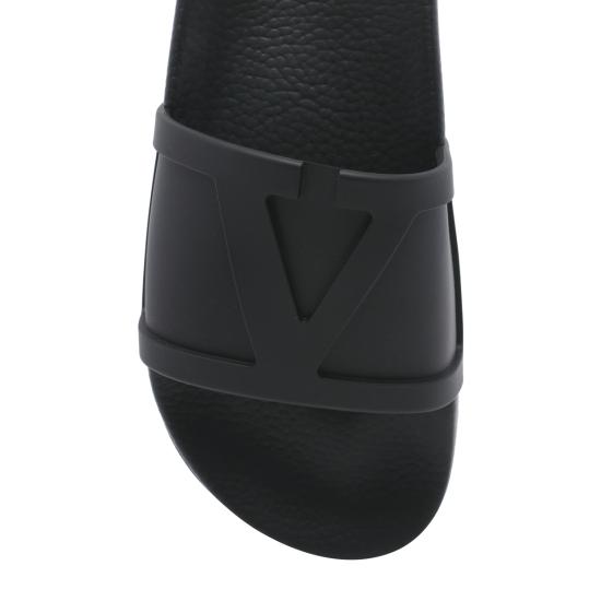 26FW 발렌티노 가라바니 뮬/슬리퍼 S0J93MYC 0NO Black - VALENTINO GARAVANI