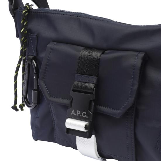 26FW 아페쎄 트렉 숄더백 PAAFH H61734 IAK Blue - A.P.C.