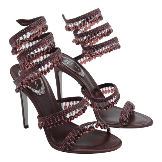 26FW 르네 카오빌라 샌들 C12535 105R001Y432 Brown - RENE CAOVILLA
