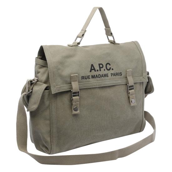 26FW 아페쎄 리쿠퍼레이션 사첼 백 CODBM H61930 JAA Green - A.P.C.