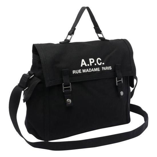 26FW 아페쎄 리쿠퍼레이션 사첼 백 CODBM H61930 LZZ Black - A.P.C.