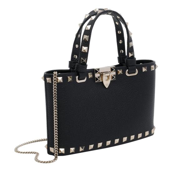 26FW 발렌티노 가라바니 토트백 P0AT0VSH 0NO Black - VALENTINO GARAVANI