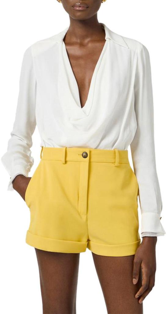 26SS 엘리자베타프랜치 바디수트 티셔츠 CB00261E2360 DIVERS - ELISABETTA FRANCHI