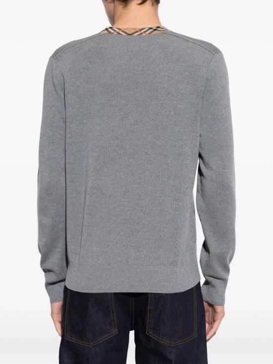 26FW 버버리 스웨터 8127565 A1345 Grigio - BURBERRY