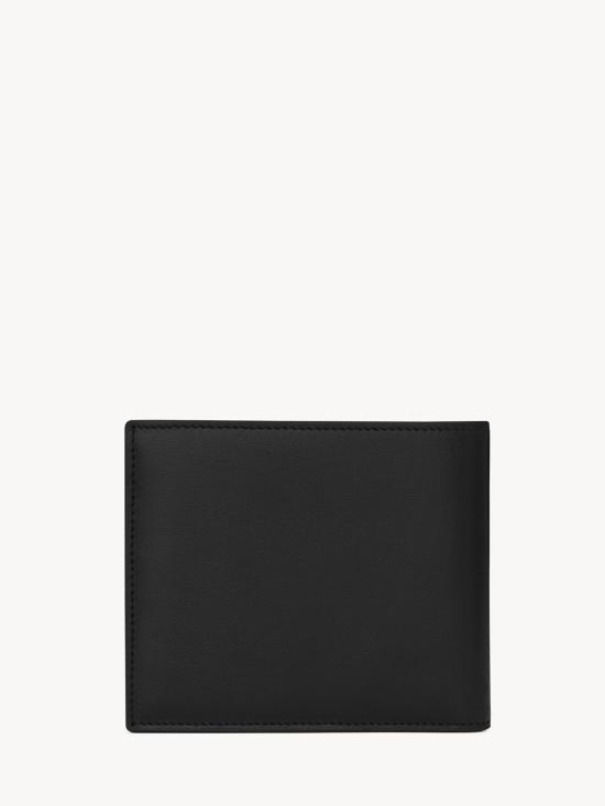 26SS 생로랑 로고 이스트/웨스트 반지갑 3963070U90N 1000 Nero - SAINT LAURENT