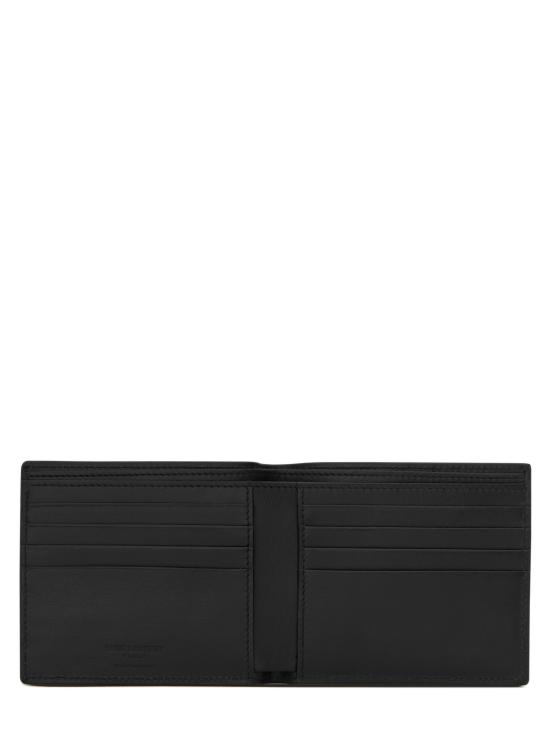 26SS 생로랑 로고 이스트/웨스트 반지갑 3963070U90N 1000 Nero - SAINT LAURENT