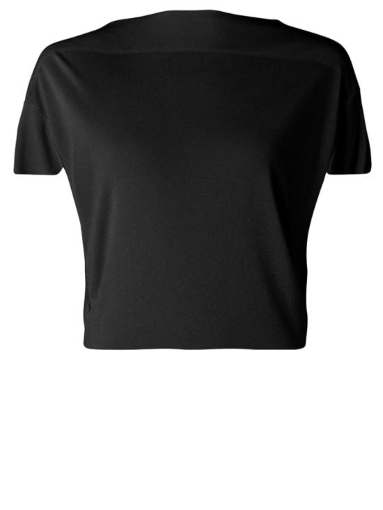 26SS 자크뮈스 반팔 티셔츠 TOW00912AJ00253990 Black