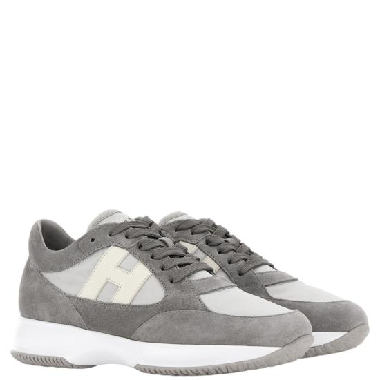 26SS 호간 스니커즈 HXM7130GC80V4R0RWM Grey - HOGAN