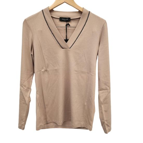  파비아나 필리피 긴팔 티셔츠 JED222B709I6432171 Neutrals