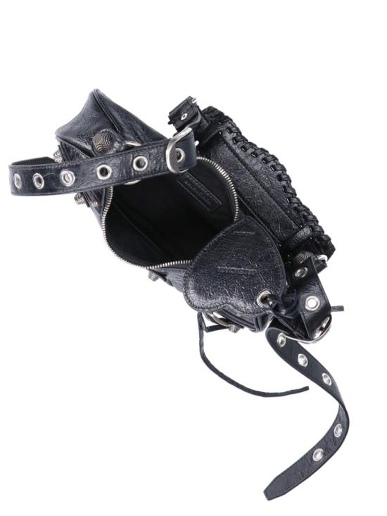 25FW 발렌시아가 LE CAGOLE 르 카골 XS 숄더백 671309 1VG9Y1000 Black - BALENCIAGA