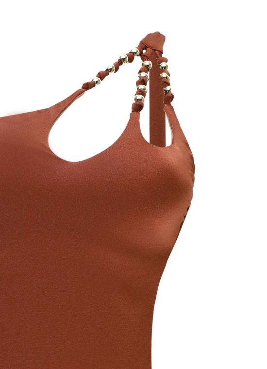 26SS 미스비키니 원피스 수영복 V6100O RODI UNITOROMA Brown - MISSBIKINI