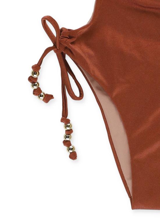 26SS 미스비키니 원피스 수영복 V6100O RODI UNITOROMA Brown - MISSBIKINI